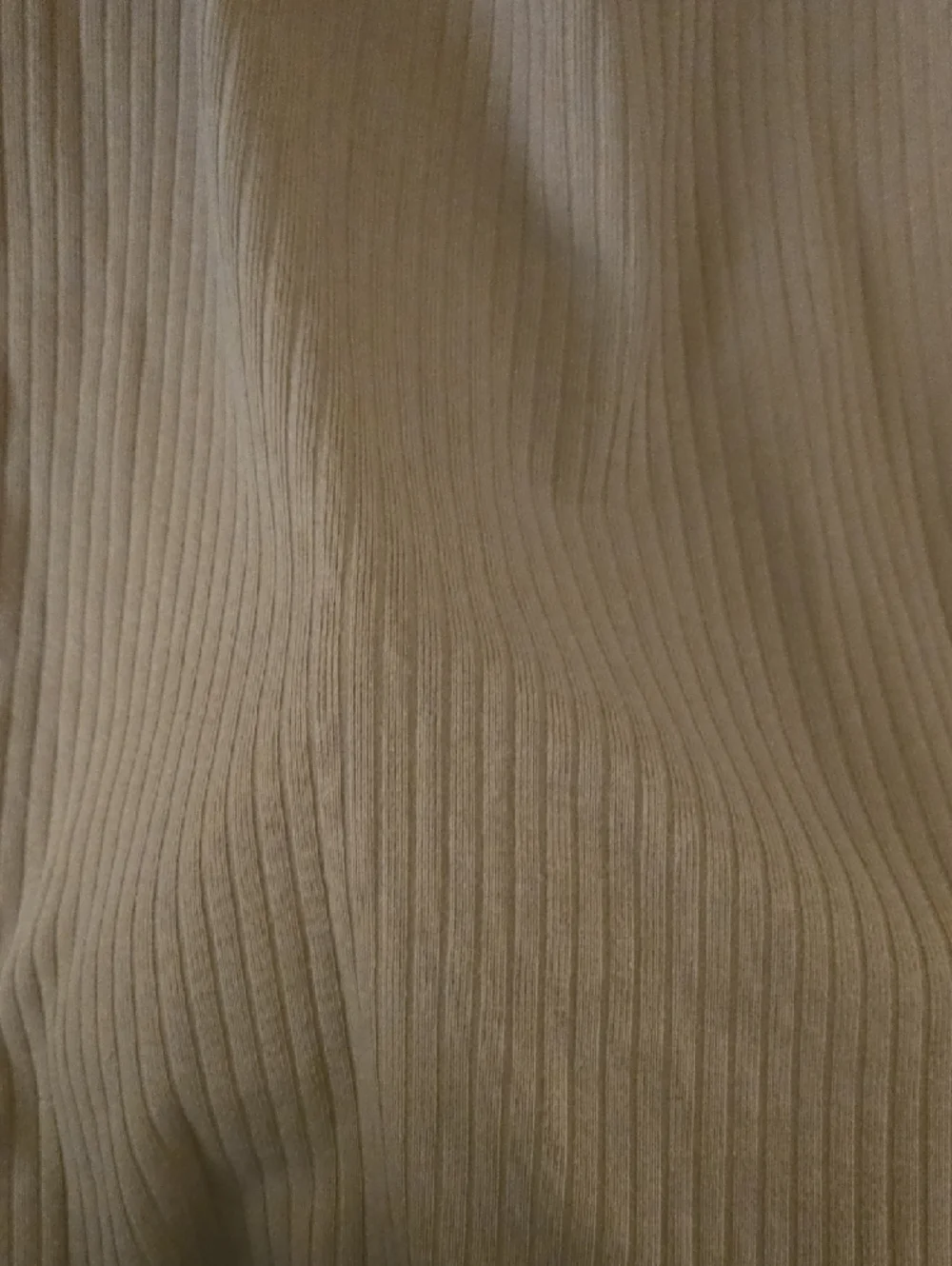 Ribbed Sleeveless/Open Back Midi Dress in Camel - Picture 4 of 5